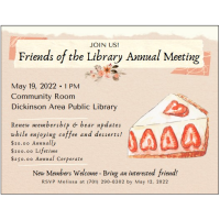 Friends of the Library Annual Meeting