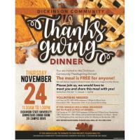Dickinson Community Thanksgiving Dinner