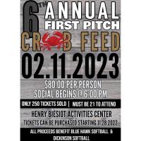 6th Annual First Pitch Crab Feed