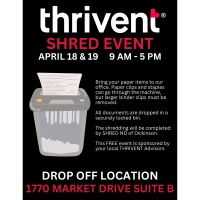 thrivent SHRED EVENT