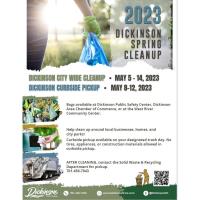 2023 Dickinson Spring Cleanup