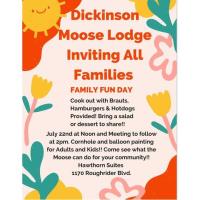 Dickinson Moose Lodge Family Fun Day