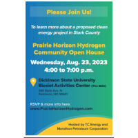 Prairie Horizon Hydrogen Community Open House 