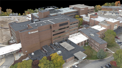 3D Model of McLaren Hospital