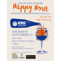 State of the Village Happy Hour Ken-Ton Chamber and KBA - Free Event