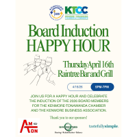 Board Induction Happy Hour Ken-Ton Chamber and KBA - Free Event