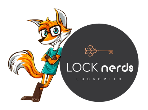 Lock Nerds Locksmith Logo