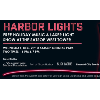 Harbor Lights, Free Holiday Music & Laser Light Show