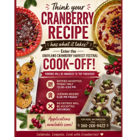 33rd Annual Cranberry Festival Cook-Off