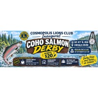 Cosmopolis Lions Club’s Inaugural Coho Salmon Derby