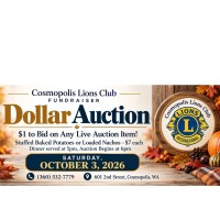 Cosmopolis Lions Club Dollar Auction