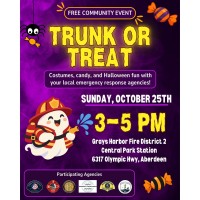 Grays Harbor Fire District 2 3rd Annual Trunk-or-Treat