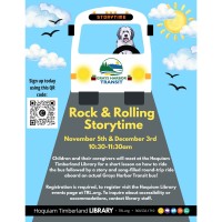 Rock & Rolling Storytime at the Hoquiam Timberland Library