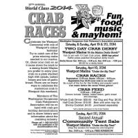 27th Annual Crab Races, Feed & Derby 