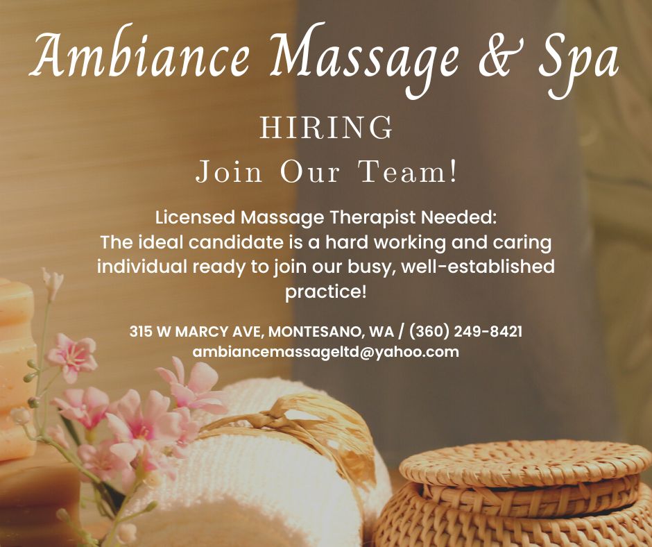 Ambiance Massage & Spa - Licensed Massage Therapist - Job Description ...