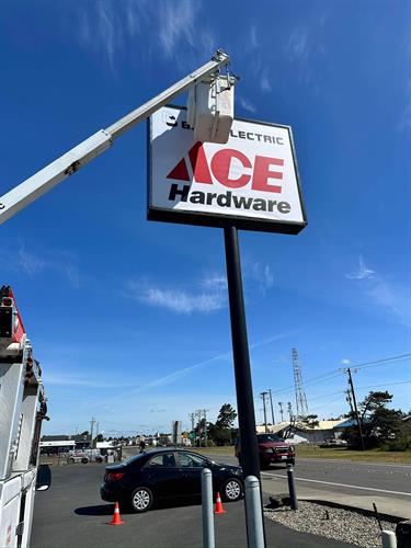 Buck Electric/Ace Hardware Reface/LED Retro 