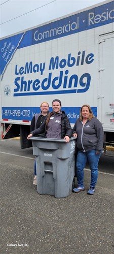 Shred Days at Timberland Bank 