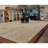 Grays Harbor College Carpentry Students Build Floor Systems 