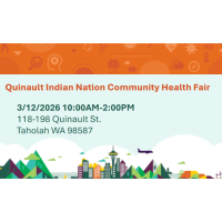 Quinault Indian Nation & WA State Dept. of Health to Host Community Health Fair