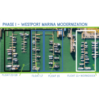 Westport Marina Awarded $6.274 Million PIDP Grant for Float 15 Replacement Project