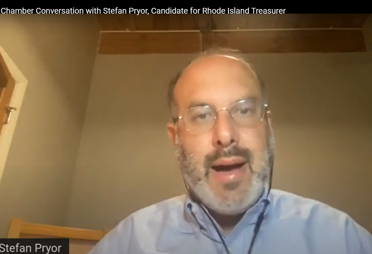 Image for A Conversation with Stefan Pryor, Candidate for RI Treasurer