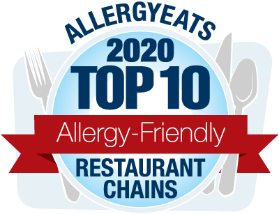 #2 Allergy Friendly Restaurant!