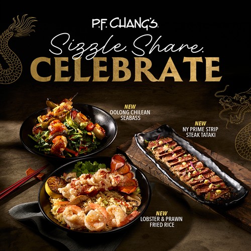 5 course celebration menu