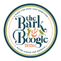 Shake a Tail Feather for a Cause at The Bark & Boogie, April 11 - Benefiting the Potter League for Animals