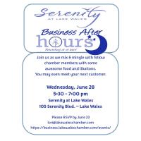 2023 - Business After Hours @ Serenity at Lake Wales, 6/28/23