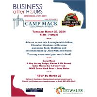 2024 - Business After Hours @ Camp Mack - 3-26-24