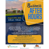 2024 - Business After Hours @ Warner University, 8-27-24