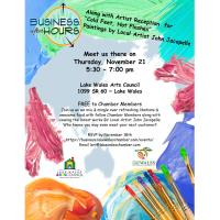 2024 - Business After Hours @ Lake Wales Arts Council, Thurs., 11/21/24