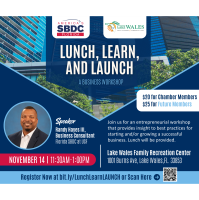 2024 Lunch, Learn & Launch w/Randy Hayes, Thurs., 11-14-24