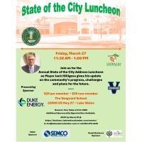2026 State of the City Luncheon @ The Vanguard School, 3-27-26