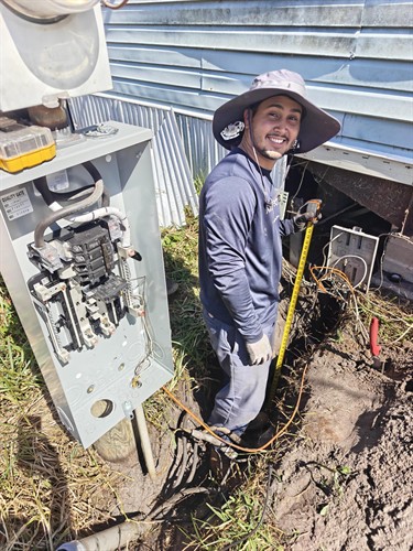 Installing Mobile Home Service