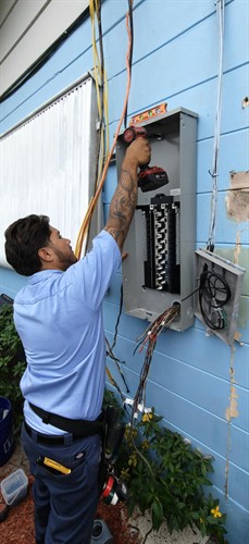 Installing Breaker Panel