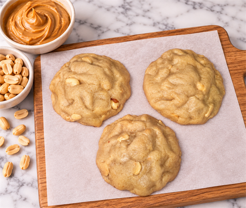 Peanut butter stuffed cookies