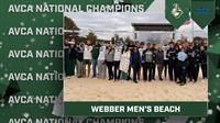 Webber’s Men’s Beach Volleyball Team Wins Championship