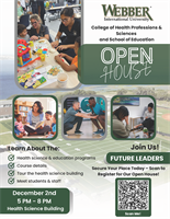 Webber Host Open House and Winter Fest on December 2