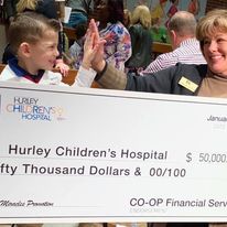 Helping Hurley's Children's Miracle Network Hospital 