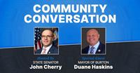 Burton Community Conversation with Sen. John Cherry