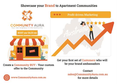 Showcase your brand to Communities!