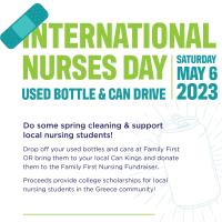 Family First Bottle & Can Drive to Support Local Nursing Scholarships 