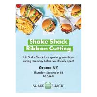 Shake Shack Grand Opening & Ribbon Cutting