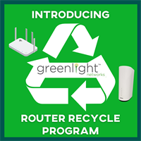 Greenlight Networks Launches Wi-Fi Router Recycling Program on Earth Day