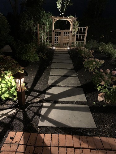 Unique Sculpture Path Lights