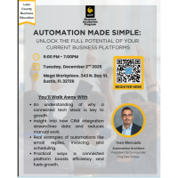 UCF Business Incubation Program - Automation Made Simple