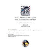 2026 GeorgeFest Table Decorating