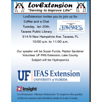 2026 January LovExtension Coffee and a Chat