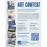 2026 United Southern Bank, Art Contest